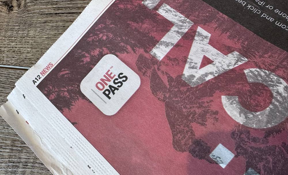 Cascadia Daily News editorial campaign print design